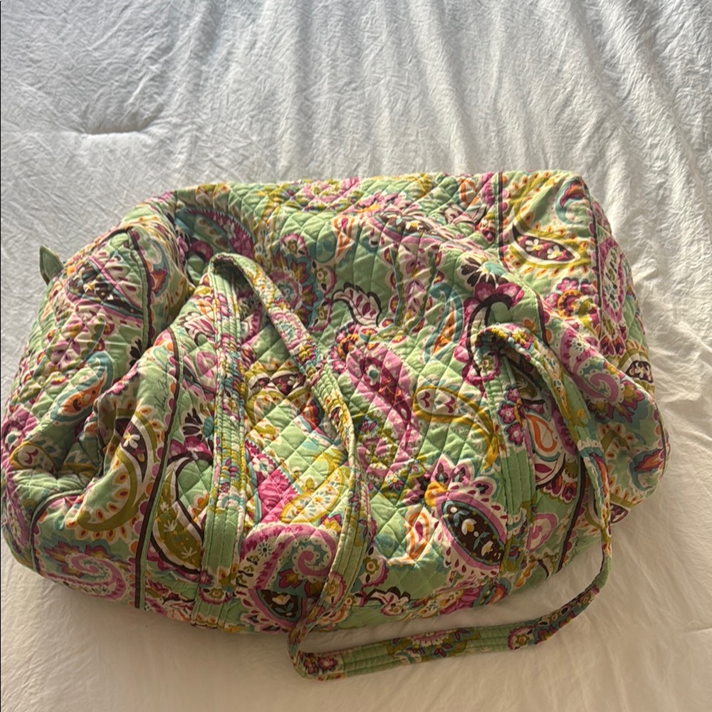 Vera Bradley Multicolor Paisley Travel Bag